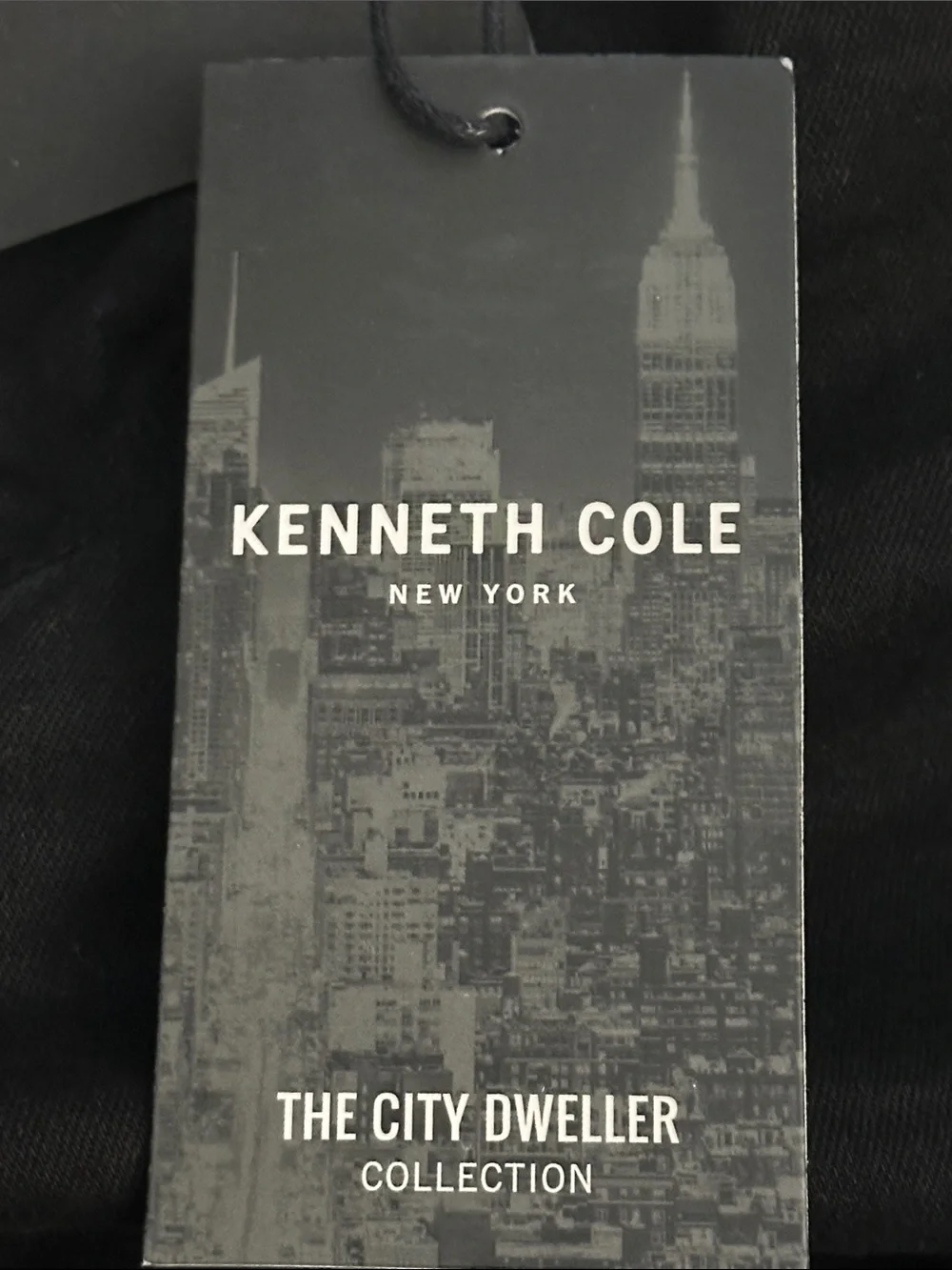 Kenneth Cole Men’s Black Slim Straight Jeans